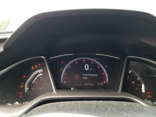 2HGFC2F82KH530867 - 2019 HONDA CIVIC SPORT Սպիտակ լուսանկար 9