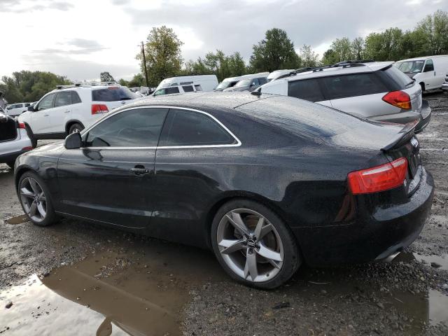 WAUDK78TX8A044903 - 2008 AUDI A5 QUATTRO BLACK photo 2