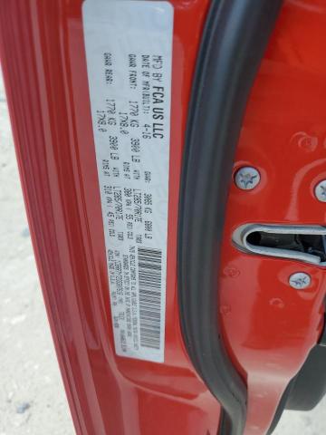 1C6RR7YT2GS307616 - 2016 RAM 1500 REBEL RED photo 12