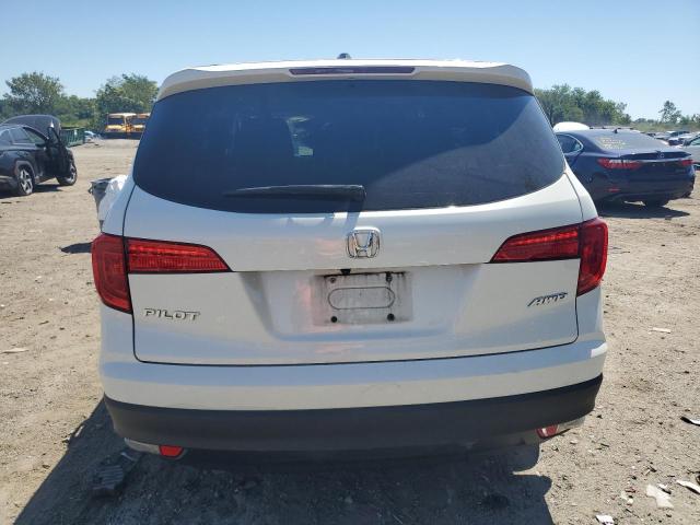 5FNYF6H5XJB071715 - 2018 HONDA PILOT EXL WHITE photo 6