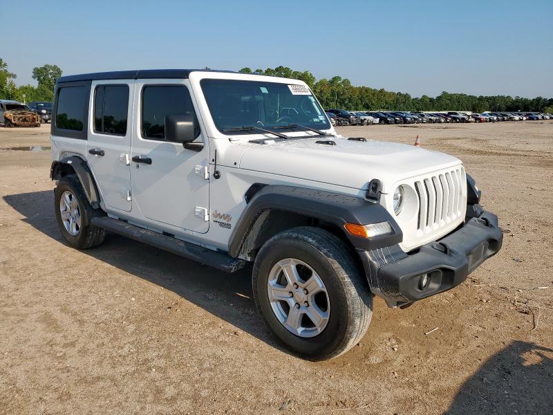 1C4HJXDG8KW648492 - 2019 JEEP WRANGLER U SPORT Biały zdjęcie 4