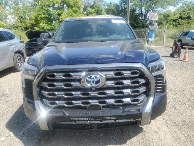 5TFNC5AB5RX003782 - 2024 TOYOTA TUNDRA CREWMAX PLATINUM Mavi foto 5