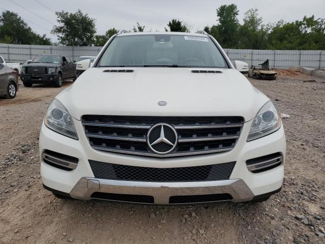 4JGDA5HBXEA370838 - 2014 MERCEDES-BENZ ML 350 4MATIC CREAM photo 5