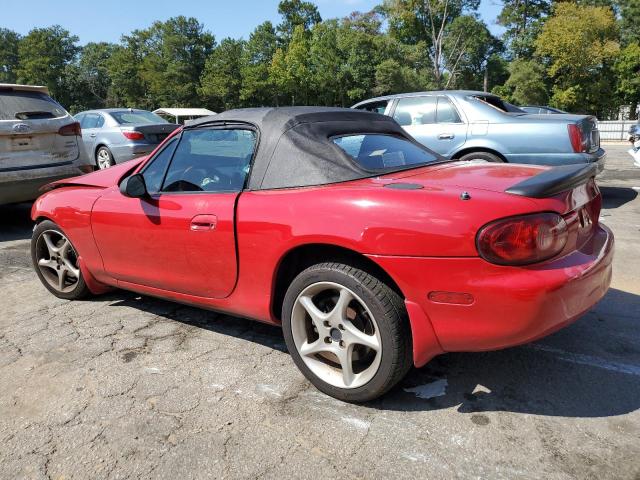JM1NB353110204666 - 2001 MAZDA MX-5 MIATA BASE RED photo 2