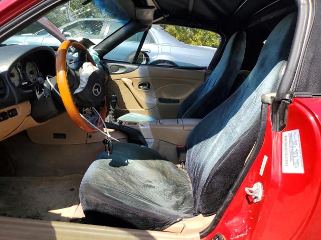 JM1NB353110204666 - 2001 MAZDA MX-5 MIATA BASE RED photo 7