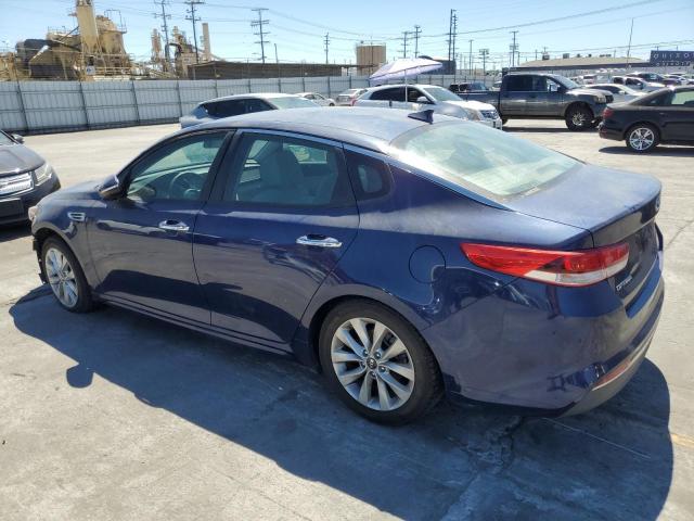 5XXGT4L33JG267149 - 2018 KIA OPTIMA LX BLUE photo 2