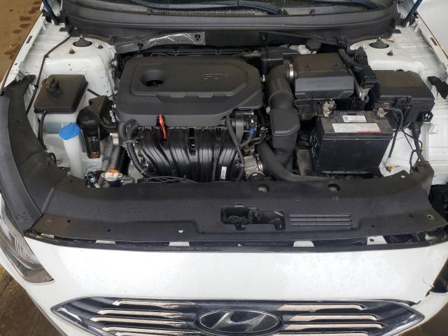 5NPE24AF0KH746688 - 2019 HYUNDAI SONATA SE WHITE photo 11