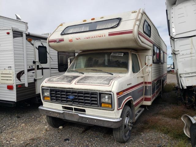 1FDKE30L2DHA94343 - 1983 FORD ECONOLINE E350 CUTAWAY VAN BEIGE photo 2