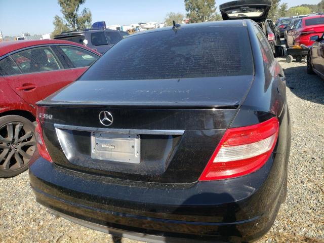 WDDGF56X88R037258 - 2008 MERCEDES-BENZ C 350 BLACK photo 6