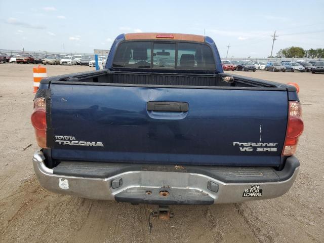 5TETU62N95Z068396 - 2005 TOYOTA TACOMA PRERUNNER ACCESS CAB BLUE photo 6