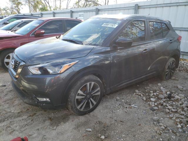 3N1CP5CU7KL527238 - 2019 NISSAN KICKS S GRAY photo 1