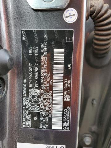 JTEBU5JR7H5469751 - 2017 TOYOTA 4RUNNER SR5/SR5 PREMIUM 灰色 照片 14