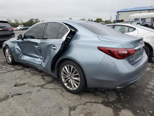 JN1EV7AR7JM441585 - 2018 INFINITI Q50 LUXE BLUE photo 2