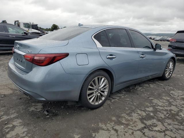 JN1EV7AR7JM441585 - 2018 INFINITI Q50 LUXE BLUE photo 3