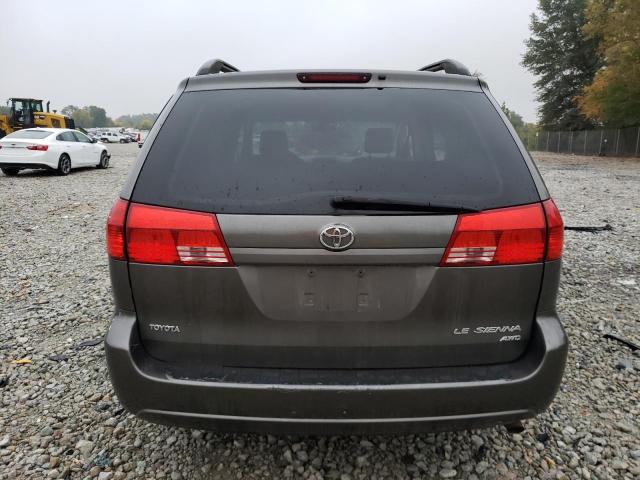 5TDBA23C44S004546 - 2004 TOYOTA SIENNA LE GRAY photo 6