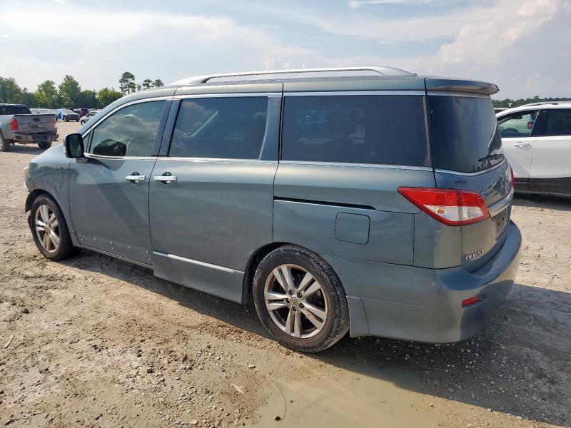 JN8AE2KP7D9061752 - 2013 NISSAN QUEST S BLUE photo 2