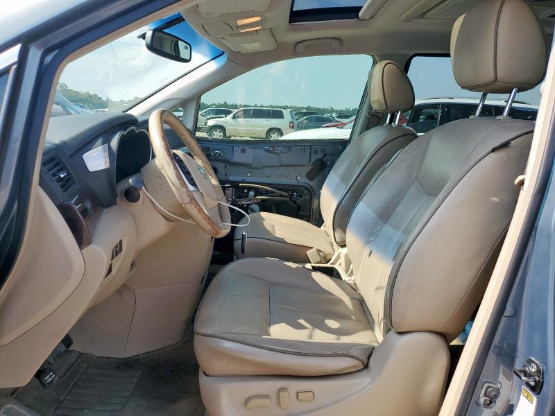 JN8AE2KP7D9061752 - 2013 NISSAN QUEST S BLUE photo 7