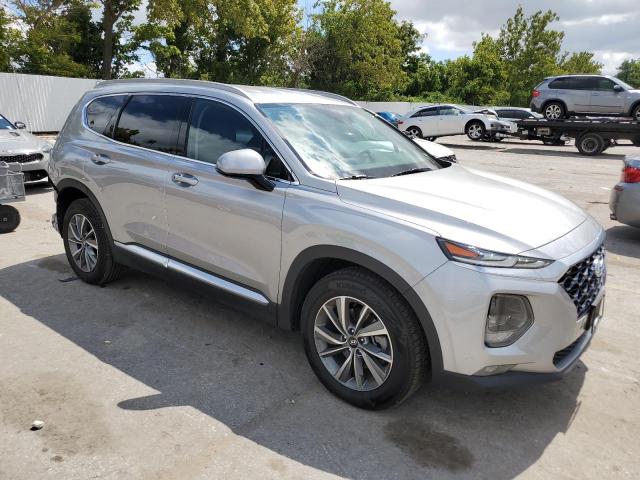 5NMS33AD0LH210458 - 2020 HYUNDAI SANTA FE SEL SILVER photo 4
