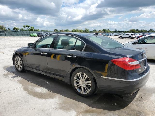 KMHGC4DD4DU256548 - 2013 HYUNDAI GENESIS 3.8L Қара фото 2
