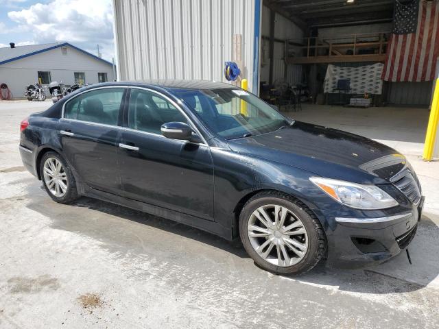 KMHGC4DD4DU256548 - 2013 HYUNDAI GENESIS 3.8L Қара фото 4
