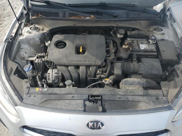 3KPF24AD3KE011162 - 2019 KIA FORTE FE ვერცხლისფერი ფოტო 11