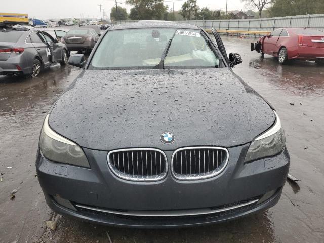 WBANU5C50AC442708 - 2010 BMW 528 I GRAY photo 5