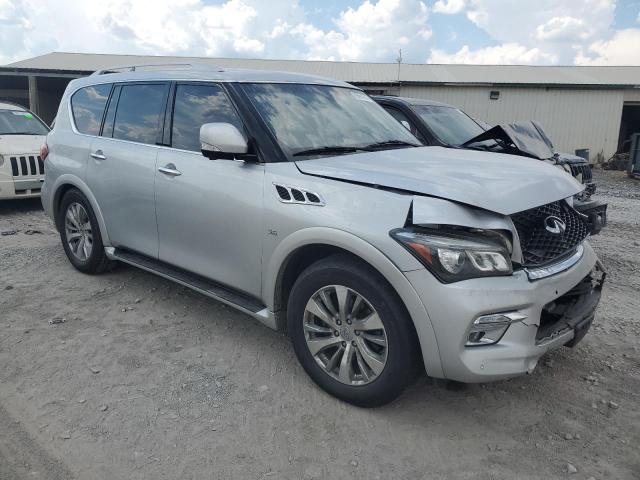 JN8AZ2NE0H9150244 - 2017 INFINITI QX80 BASE SILVER photo 4