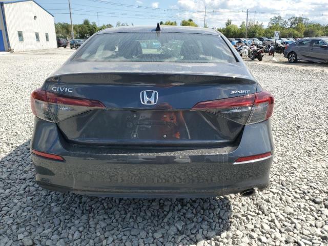 2HGFE2F50SH538076 - 2025 HONDA CIVIC SPORT GRAY photo 6