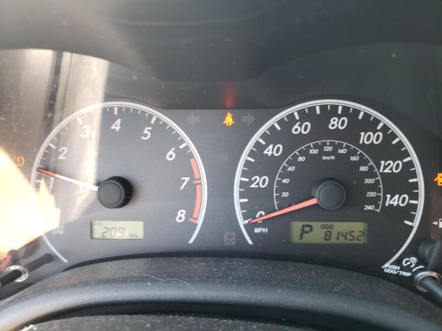 5YFBU4EEXDP150282 - 2013 TOYOTA COROLLA BASE Graphit Foto 9