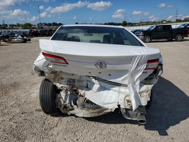 4T1BF1FK9CU125562 - 2012 TOYOTA CAMRY BASE WHITE photo 6