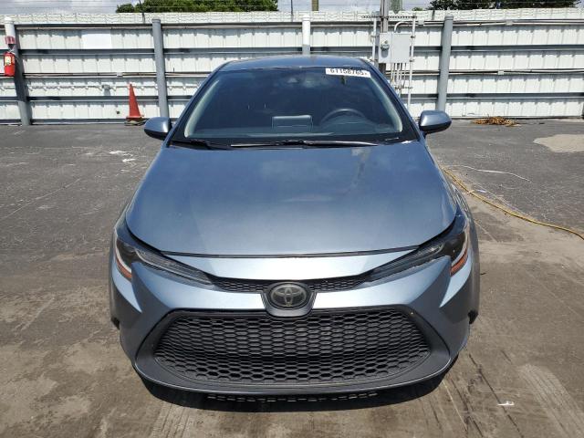 JTDEPRAE7LJ025864 - 2020 TOYOTA COROLLA LE BLUE photo 5