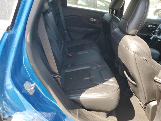 1C4PJMBX5MD142288 - 2021 JEEP CHEROKEE TRAILHAWK BLUE photo 10