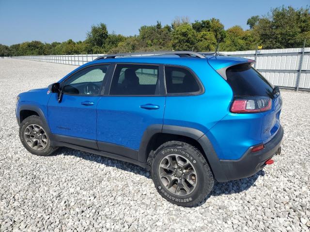 1C4PJMBX5MD142288 - 2021 JEEP CHEROKEE TRAILHAWK BLUE photo 2