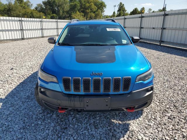 1C4PJMBX5MD142288 - 2021 JEEP CHEROKEE TRAILHAWK BLUE photo 5