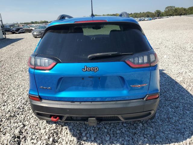 1C4PJMBX5MD142288 - 2021 JEEP CHEROKEE TRAILHAWK BLUE photo 6