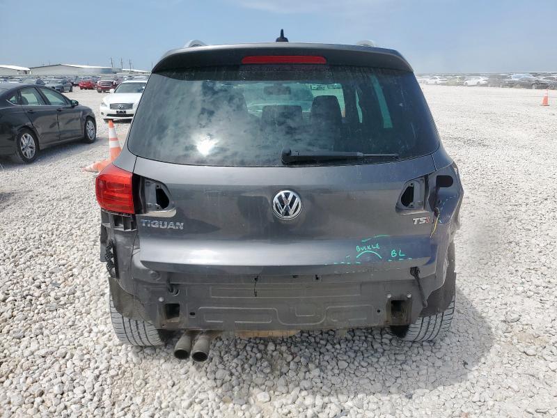 WVGAV7AX7GW599363 - 2016 VOLKSWAGEN TIGUAN S GRAY photo 6