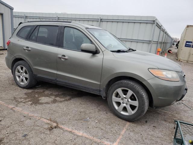 5NMSH73E38H146809 - 2008 HYUNDAI SANTA FE SE GREEN photo 4