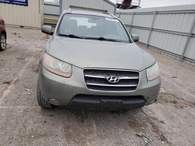 5NMSH73E38H146809 - 2008 HYUNDAI SANTA FE SE GREEN photo 5