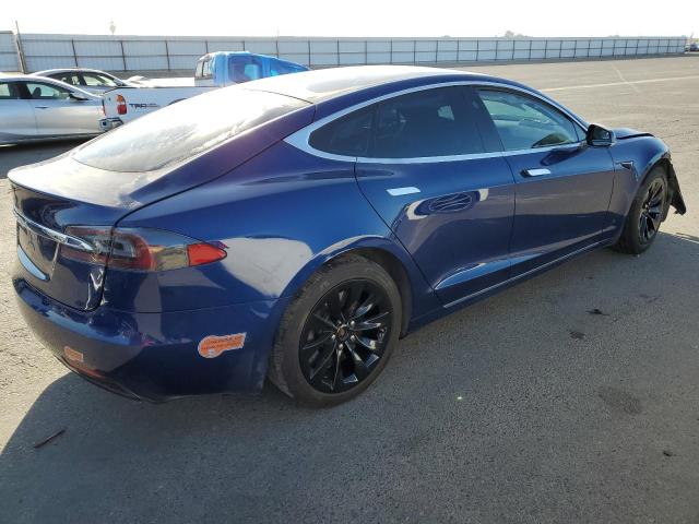 5YJSA1E2XHF191493 - 2017 TESLA MODEL S Синій фото 3