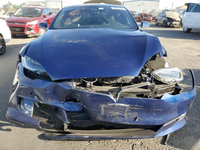 5YJSA1E2XHF191493 - 2017 TESLA MODEL S Синій фото 5