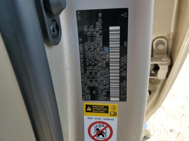 2T2BK1BA2FC253264 - 2015 LEXUS RX 350 BASE BEIGE photo 12