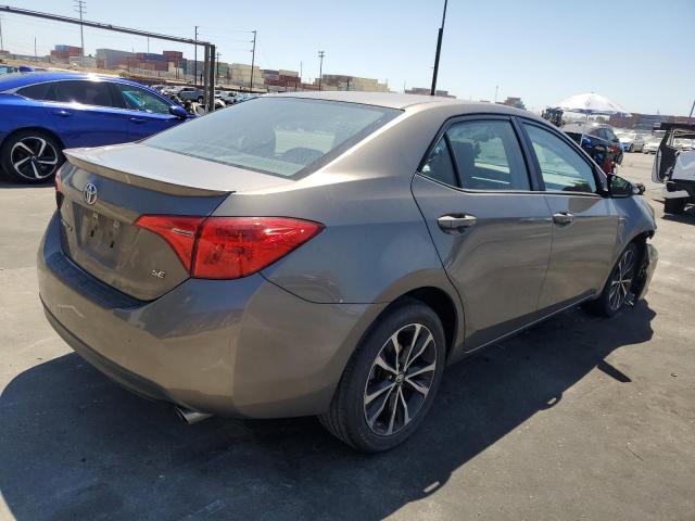 5YFBURHE4JP776169 - 2018 TOYOTA COROLLA L GRAY photo 3