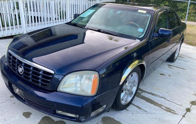 1G6KF579X4U193901 - 2004 CADILLAC DEVILLE DTS BLUE photo 2