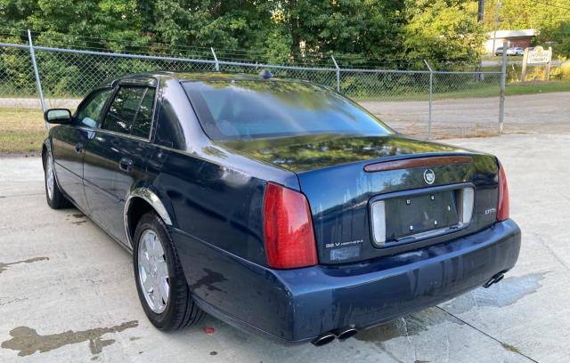 1G6KF579X4U193901 - 2004 CADILLAC DEVILLE DTS BLUE photo 3