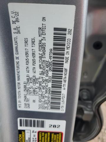 3TYCZ5AN7NT104049 - 2022 TOYOTA TACOMA DOUBLE CAB 银色 照片 12