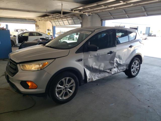 1FMCU0F75HUC10244 - 2017 FORD ESCAPE S SILVER photo 1