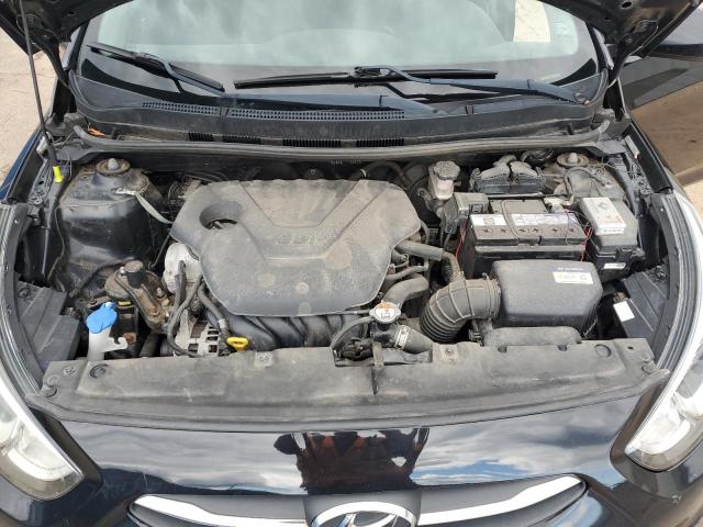 KMHCT5AE3HU367423 - 2017 HYUNDAI ACCENT SE BLACK photo 11