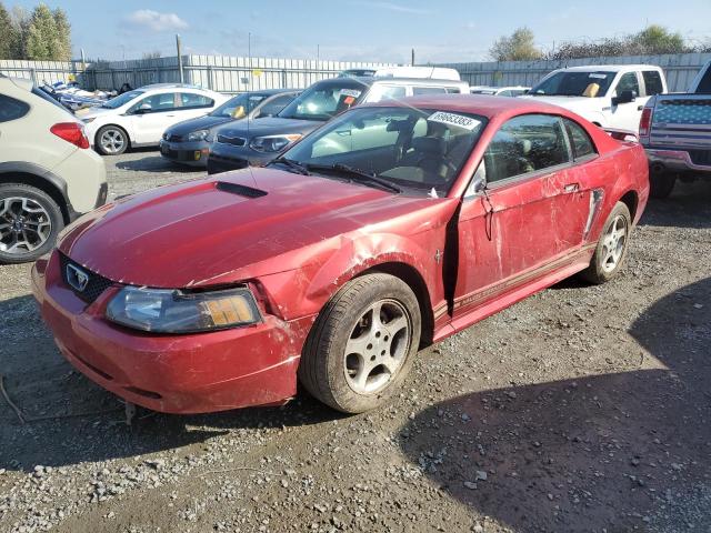 1FAFP40431F120752 - 2001 FORD MUSTANG RED photo 1