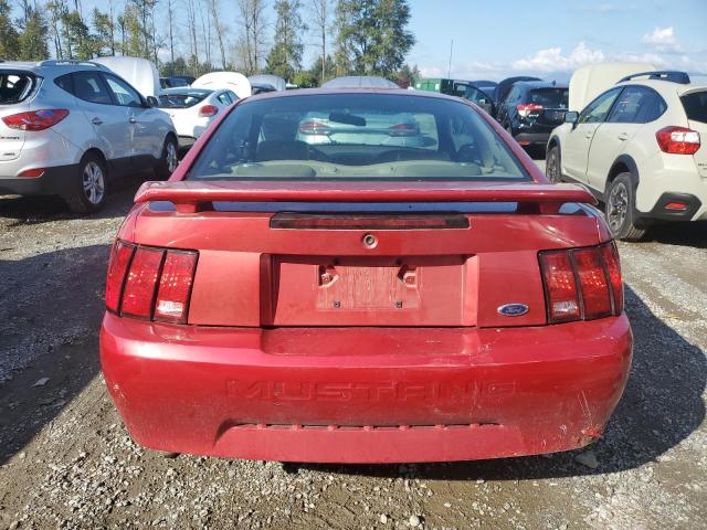 1FAFP40431F120752 - 2001 FORD MUSTANG RED photo 6