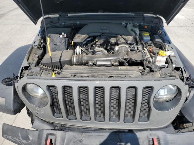 1C4HJXDG5JW230048 - 2018 JEEP WRANGLER U SPORT GRAY photo 12